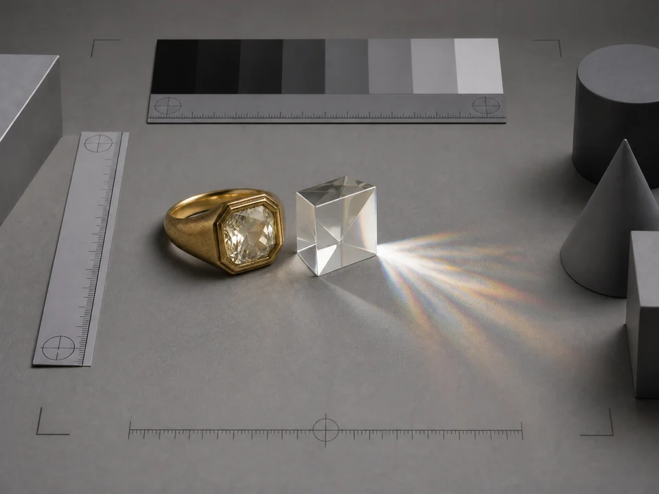 Translucency & Refraction의 caustics-projection 커머셜 포토그래피 예시