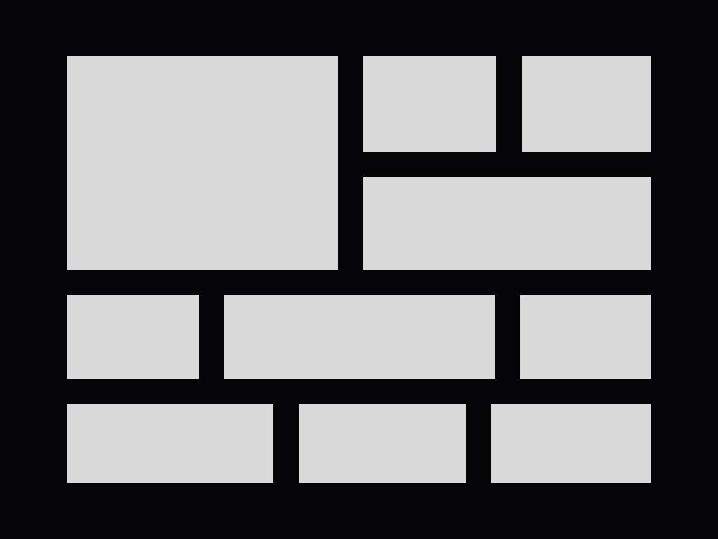 Bento Grid 미리보기
