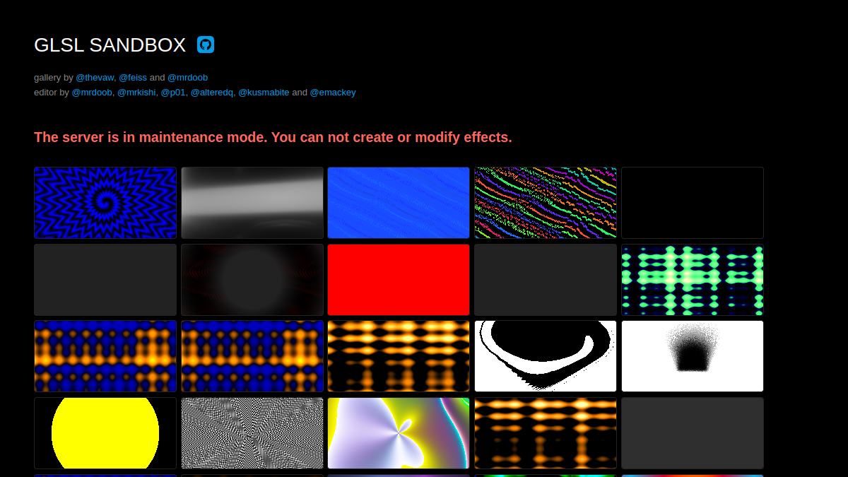 GLSL Sandbox